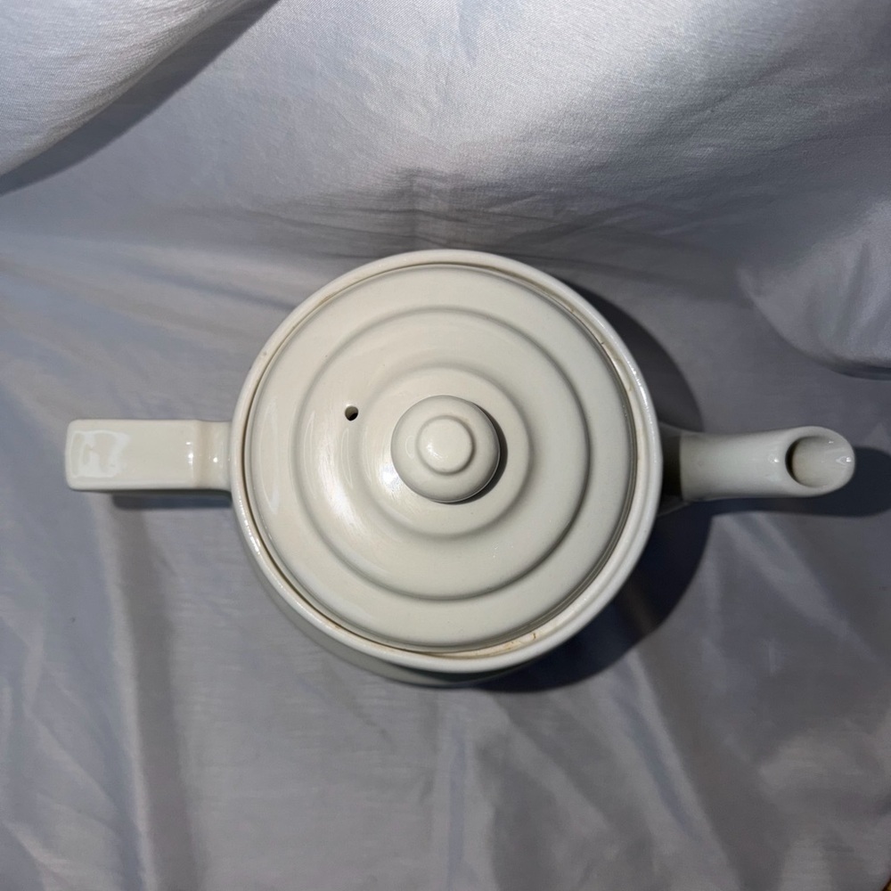 Vintage Drip-O-lator Ceramic Coffee/Teapot - Enterprise Aluminum Co. - Floral - Picture 4 of 12